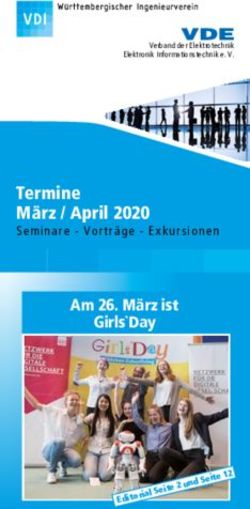Termine M&auml;rz / April 2020 - Seminare - Vor tr&auml;ge - Exkursionen Am 26. M&auml;rz ist Girls'Day - W&uuml;rttembergischer Ingenieurverein