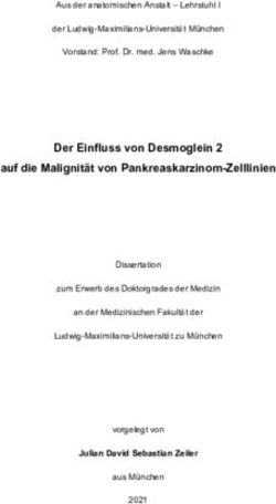 Der Einfluss von Desmoglein 2 auf die Malignit&auml;t von Pankreaskarzinom-Zelllinien