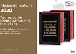 2020 Mediainformationen - Die 80-ste Auflage des seit Generationen ma&szlig;gebenden Standardwerks in historischer Sonderausgabe - Recknagel Online