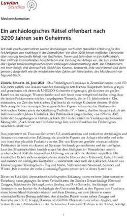 Ein arch&auml;ologisches R&auml;tsel offenbart nach 3200 Jahren sein Geheimnis