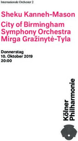 Sheku Kanneh-Mason City of Birmingham Symphony Orchestra Mirga Gražinytė-Tyla - Donnerstag 10. Oktober 2019 20:00