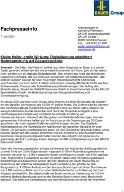 Kleine Helfer, gro&szlig;e Wirkung: Digitalisierung erleichtert Bodensanierung auf Gaswerkgel&auml;nde - BAUER Gruppe