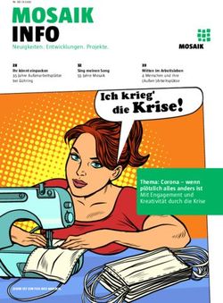 MOSAIK INFO - Mosaik-Unternehmensverbund