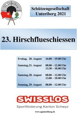 Hirschflueschiessen - Sch&uuml;tzengesellschaft Unteriberg 2021