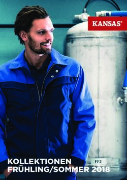 KOLLEKTIONEN FRÜHLING/SOMMER 2018