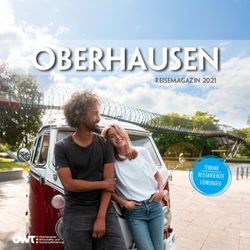 OBERHAUSEN TERMINE REISEANGEBOTE F&Uuml;HRUNGEN - Reisemagazin 2021 - Oberhausen Tourismus