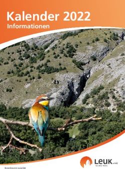 Kalender 2022 Informationen - Gemeinde Leuk