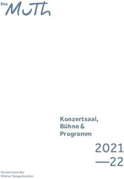 2021 -22 Konzertsaal, B&uuml;hne & Programm