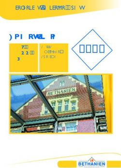 2020 Elternschule WAS WANN WO - Bethanien Moers