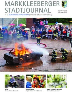 MARKKLEEBERGER STADTJOURNAL - Druckhaus Borna
