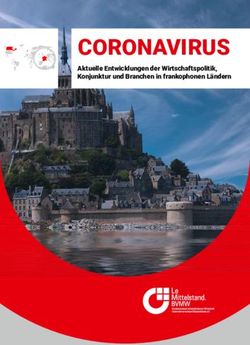 CORONAVIRUS Aktuelle Entwicklungen der Wirtschaftspolitik, Konjunktur und Branchen in frankophonen L&auml;ndern - BVMW