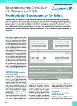 Echtzeitmonitoring-Architektur mit Cassandra und Solr - Capgemini