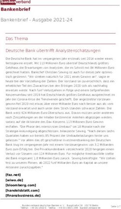 Bankenbrief Bankenbrief - Ausgabe 2021-24 - Das Thema Deutsche Bank &uuml;bertrifft Analystensch&auml;tzungen - Bundesverband deutscher ...