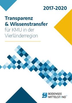 Transparenz & Wissenstransfer für KMU in der Vierländerregion 2017-2020