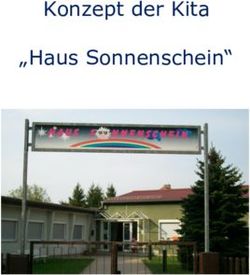Konzept der Kita "Haus Sonnenschein" - Stadt Weißenfels