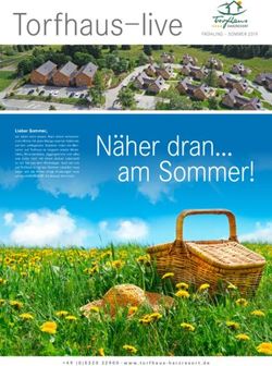 Torfhaus-live - harzresort . de FR&Uuml;HLING - SOMMER 2019 Lieber ...