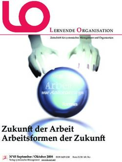Zukunft der Arbeit Arbeitsformen der Zukunft - L ERNENDE O RGANISATION Zeitschrift für systemisches Management und Organisation - Club of Rome ...