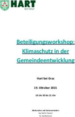 Beteiligungsworkshop: Klimaschutz in der Gemeindeentwicklung - Hart bei Graz 19. Oktober 2021