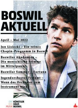 BOSWIL AKTUELL - Künstlerhaus Boswil