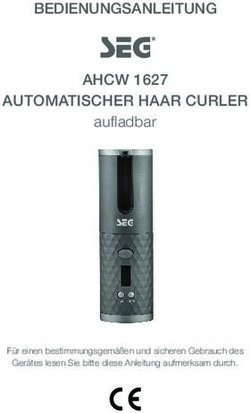 BEDIENUNGSANLEITUNG AHCW 1627 AUTOMATISCHER HAAR CURLER - aufladbar - F&uuml;r einen bestimmungsgem&auml;&szlig;en und sicheren Gebrauch des