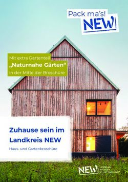 Pack ma's! - Zuhause sein im Landkreis NEW Haus- und Gartenbrosch&uuml;re - Landkreis Neustadt ad Waldnaab