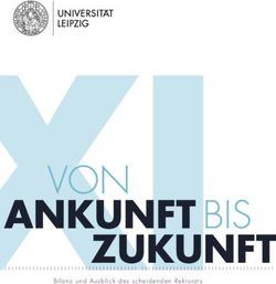Bilanz und Ausblick des scheidenden Rektorats - Universit&auml;t Leipzig