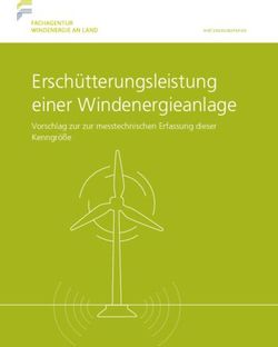 Ersch&uuml;tterungsleistung einer Windenergieanlage - Vorschlag zur zur messtechnischen Erfassung dieser Kenngr&ouml;&szlig;e