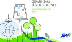 GEMEINSAM F&Uuml;R DIE ZUKUNFT - Nachhaltigkeitsbericht 2019 - Stadtwerke Kaiserslautern