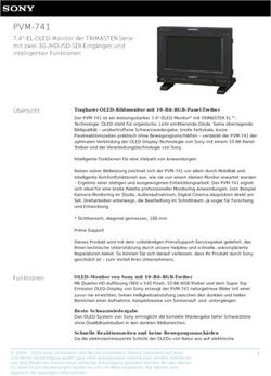 PVM-741 7,4"-EL-OLED-Monitor der TRIMASTER-Serie mit zwei 3G-/HD-/SD-SDI-Eingängen und intelligenten Funktionen - pro.sony
