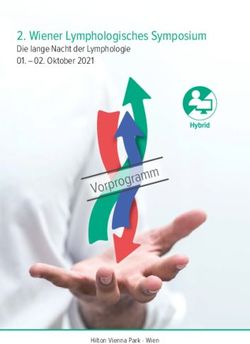 A m m 2. Wiener Lymphologisches Symposium - Die lange Nacht der Lymphologie 01 - 02. Oktober 2021 - Juzo