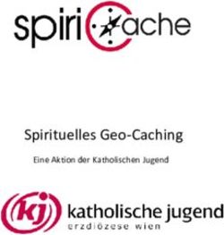 Spirituelles Geo-Caching - Eine Aktion der Katholischen Jugend - Katholische Jugend &Ouml;sterreich