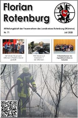 FFlloorriiaann RRootteennbbuurrgg - Mitteilungsblatt der Feuerwehren des Landkreises Rotenburg (W&uuml;mme) Nr. 71 Juli 2020 - Florian Rotenburg