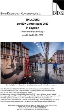 EINLADUNG zur BDK-Jahrestagung 2022 in Bayreuth - BUND DEUTSCHER KLAVIERBAUER E.V - Bund ...