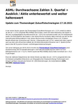 ASML: Durchwachsene Zahlen 3. Quartal + Ausblick / Aktie unterbewertet und weiter haltenswert - NTG24