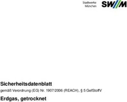 Erdgas, getrocknet gem&auml;&szlig; Verordnung (EG) Nr. 1907/2006 (REACH), 5 GefStoffV - SWM Infrastruktur
