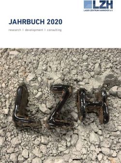 JAHRBUCH 2020 research I development I consulting - Laser Zentrum Hannover