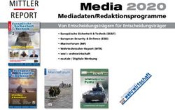Media 2020 Mediadaten/Redaktionsprogramme Von Entscheidungstr&auml;gern f&uuml;r Entscheidungstr&auml;ger - Mittler Report Verlag