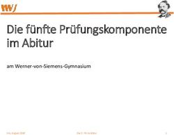 Die f&uuml;nfte Pr&uuml;fungskomponente im Abitur - am Werner-von-Siemens-Gymnasium - Werner-von ...