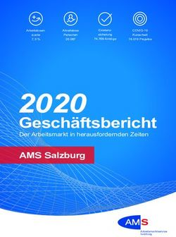 2020 Geschäftsbericht - AMS Salzburg - AMS Topline