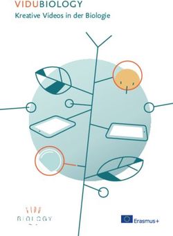 VIDUBIOLOGY Kreative Videos in der Biologie