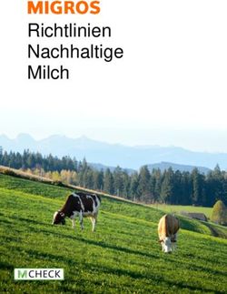 Richtlinien Nachhaltige Milch - Elsa-Mifroma 2040