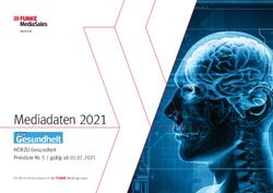 Mediadaten 2021 H&Ouml;RZU Gesundheit Preisliste Nr. 5 / g&uuml;ltig ab 01.01.2021 - Media Impact