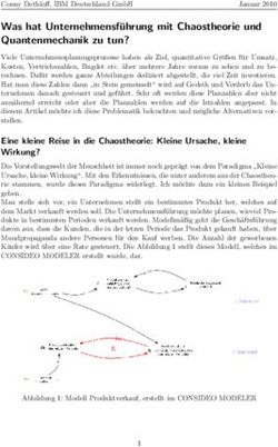 Was hat Unternehmensf uhrung mit Chaostheorie und Quantenmechanik zu tun?