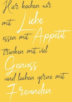 Genuss mit Liebe essen mit Appetit trinken mit viel - Jedermann - das junge Wirtshaus