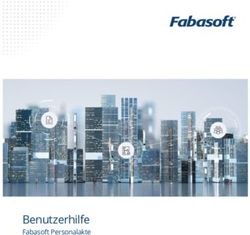 Benutzerhilfe Fabasoft Personalakte