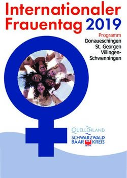 Internationaler Frauentag 2019 - Programm Donaueschingen St. Georgen Villingen-Schwenningen - Diakonisches Werk Schwarzwald-Baar-Kreis