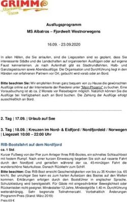 Ausflugsprogramm MS Albatros - Fjordwelt Westnorwegens