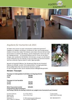 Angebote f&uuml;r Hochzeiten ab 2021 - Ferienhof Falkenau