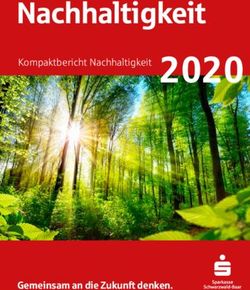 2020 Nachhaltigkeit Kompaktbericht Nachhaltigkeit - Sparkasse Schwarzwald-Baar