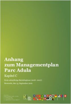 Anhang zum Managementplan Parc Adula - Kapitel C